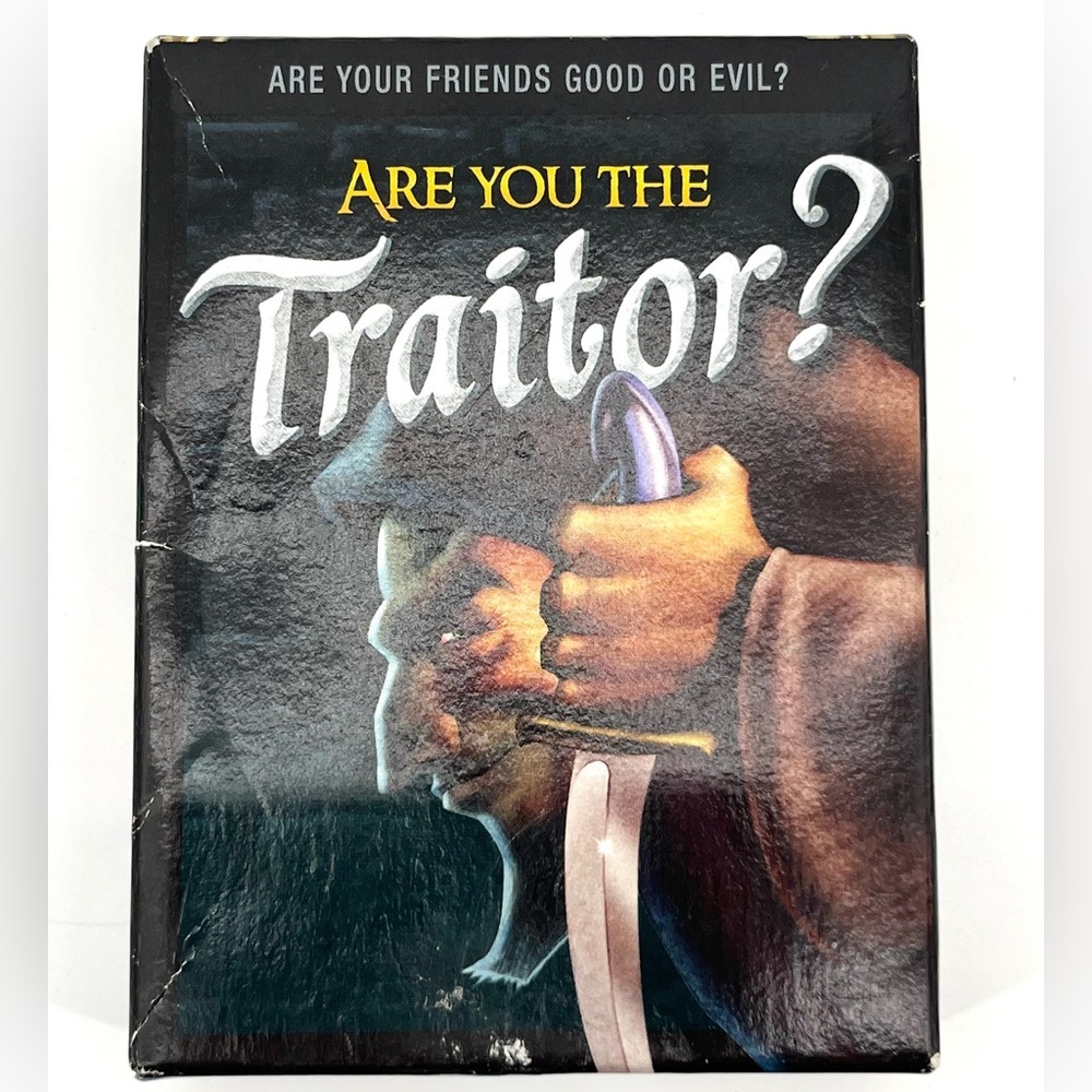 Are You The Traitor? Deception Party Card Game 4-10 Players 100%‎ Complete